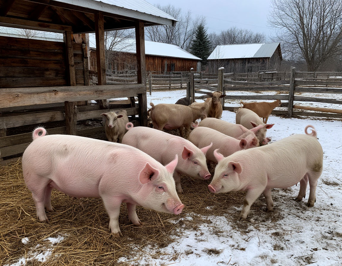 Саратовские фермеры скрывали в подворьях непривитых свиней и овец
